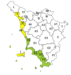 vedi il dettaglio dell'allerta mareggiate
