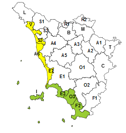 vedi il dettaglio dell'allerta mareggiate